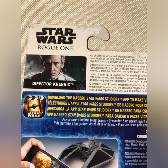 Star Wars Rogue One Director Krennic 3.75" inch Figure Imperial Death Star NIB - Picture 5 of 7